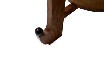 Art Deco Amsterdamse School Oak Side Table, 1920s